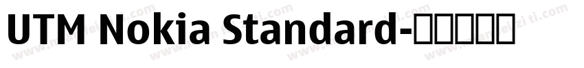 UTM Nokia Standard字体转换